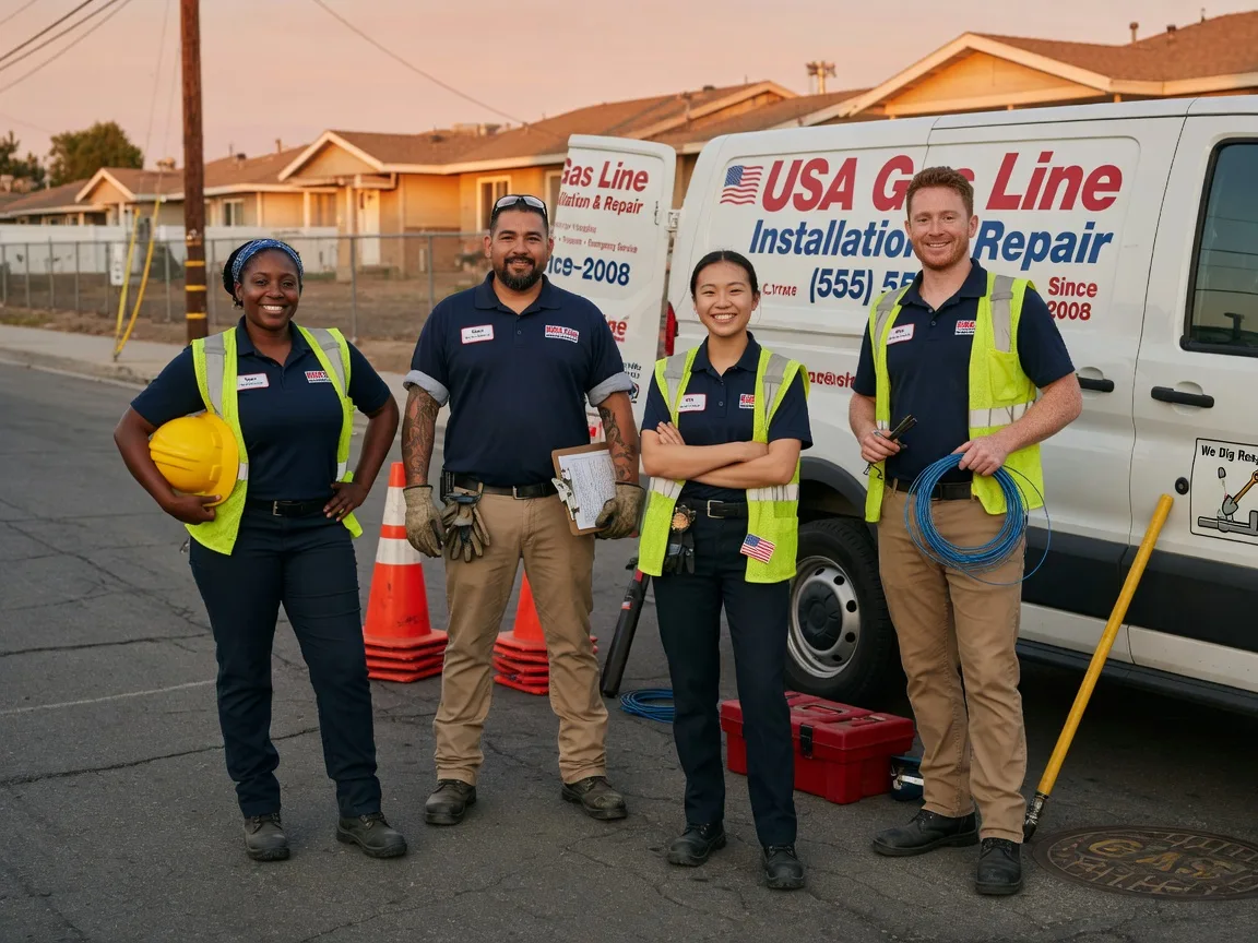 Gas Line Installation company in Elton, LA
